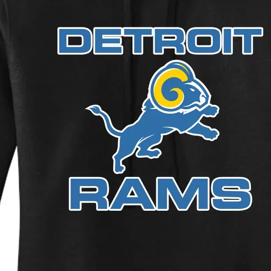 Detroit Rams Women's Pullover Hoodie