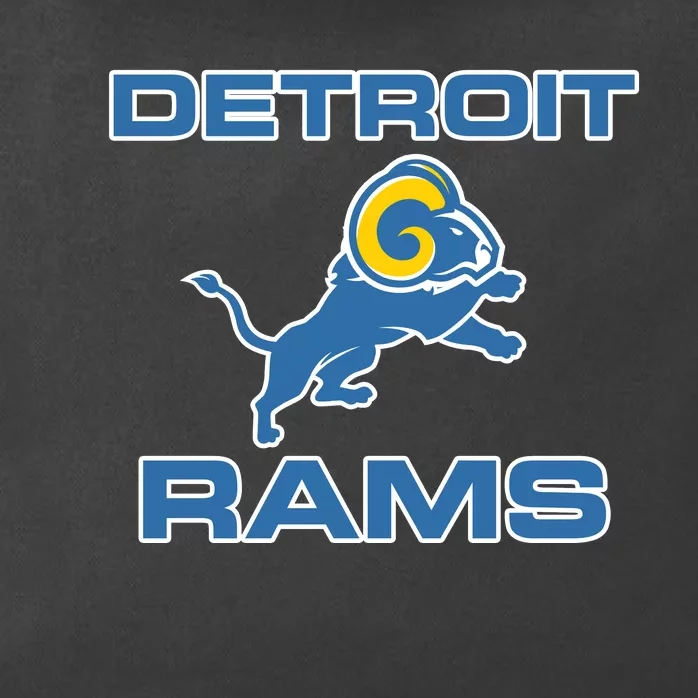 Detroit Rams Zip Tote Bag