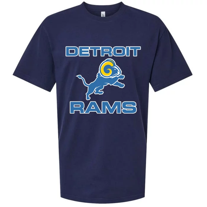 Detroit Rams Sueded Cloud Jersey T-Shirt