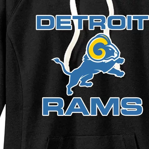 Detroit Rams Women's Fleece Hoodie