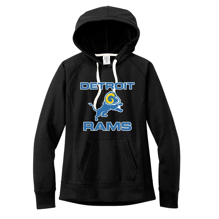 Detroit Rams Women's Fleece Hoodie