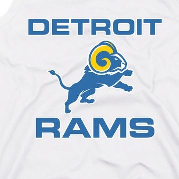 Detroit Rams Tank Top