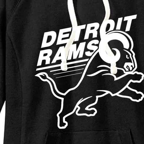 Detroit Rams Women's Fleece Hoodie