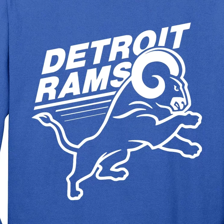 Detroit Rams Tall Long Sleeve T-Shirt