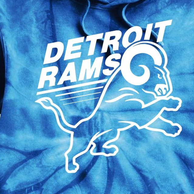 Detroit Rams Tie Dye Hoodie