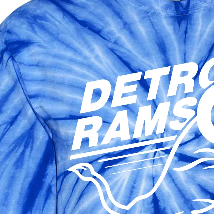 Detroit Rams Tie-Dye Long Sleeve Shirt