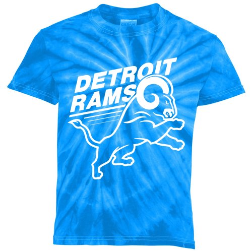 Detroit Rams Kids Tie-Dye T-Shirt