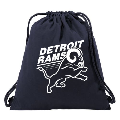 Detroit Rams Drawstring Bag