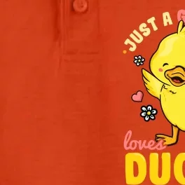 Ducks Rubber Duck Lovers Duck Lovers Gift For Girls Gift Dry Zone Grid Performance Polo