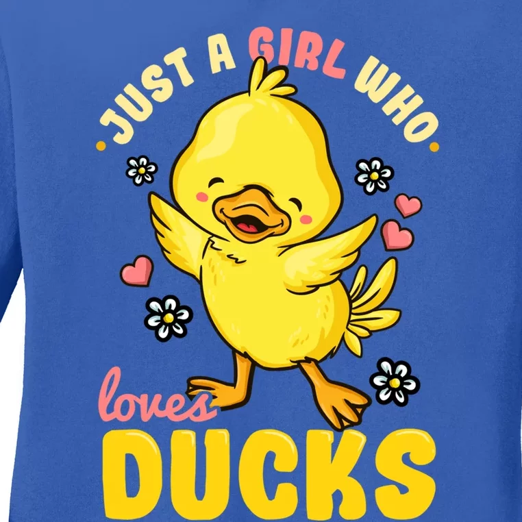 Ducks Rubber Duck Lovers Duck Lovers Gift For Girls Gift Ladies Long Sleeve Shirt