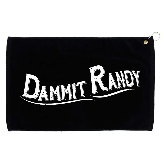 Dammit Randy Grommeted Golf Towel