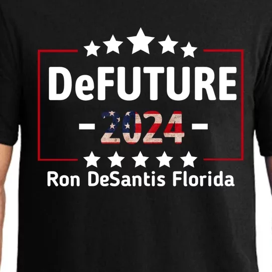 DeFUTURE Ron DeSantis 2024 Make America Florida Pajama Set