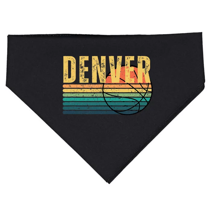 Denver Retro USA-Made Doggie Bandana