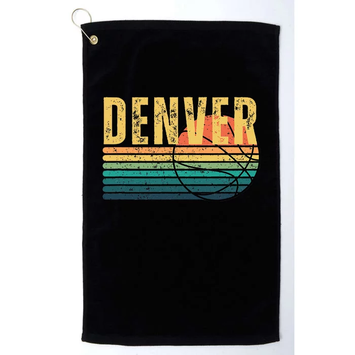 Denver Retro Platinum Collection Golf Towel