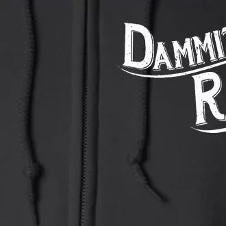 Dammit Randy Full Zip Hoodie