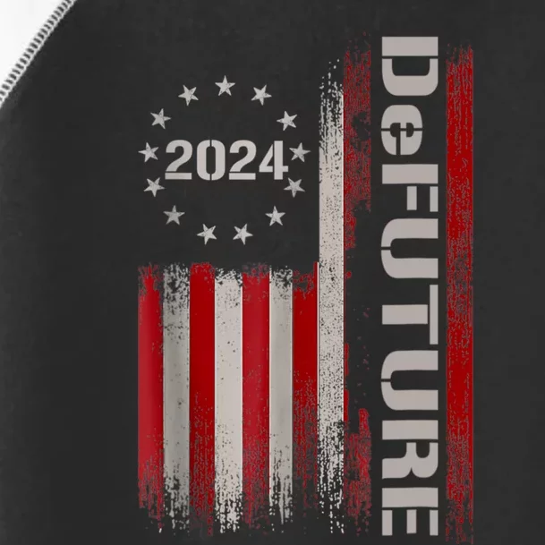 DeFUTURE Ron DeSantis 2024 Make America Florida Toddler Fine Jersey T-Shirt