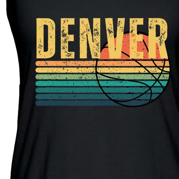 Denver Retro Ladies Essential Flowy Tank