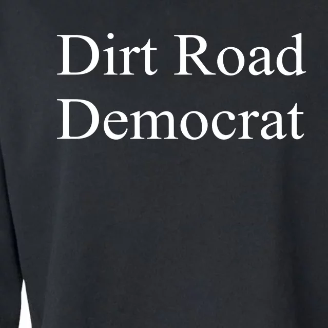 Dirt Road Democrat Cropped Pullover Crew