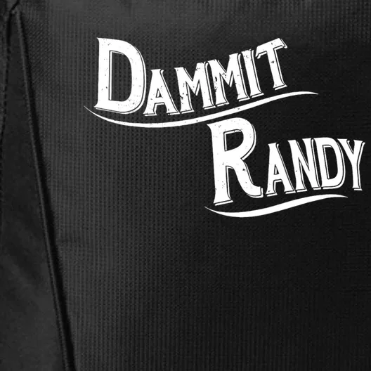 Dammit Randy City Backpack