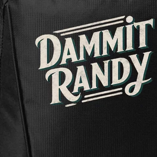 Dammit Randy City Backpack