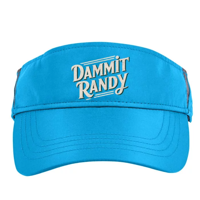 Dammit Randy Adult Drive Performance Visor