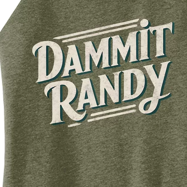 Dammit Randy Women’s Perfect Tri Rocker Tank