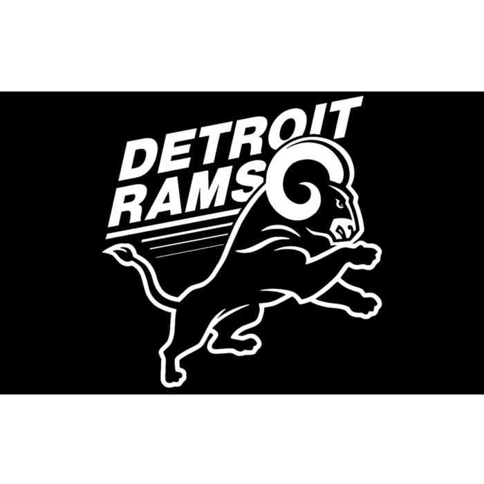 Detroit Rams Bumper Sticker