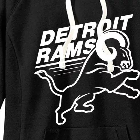 Detroit Rams Women's Fleece Hoodie