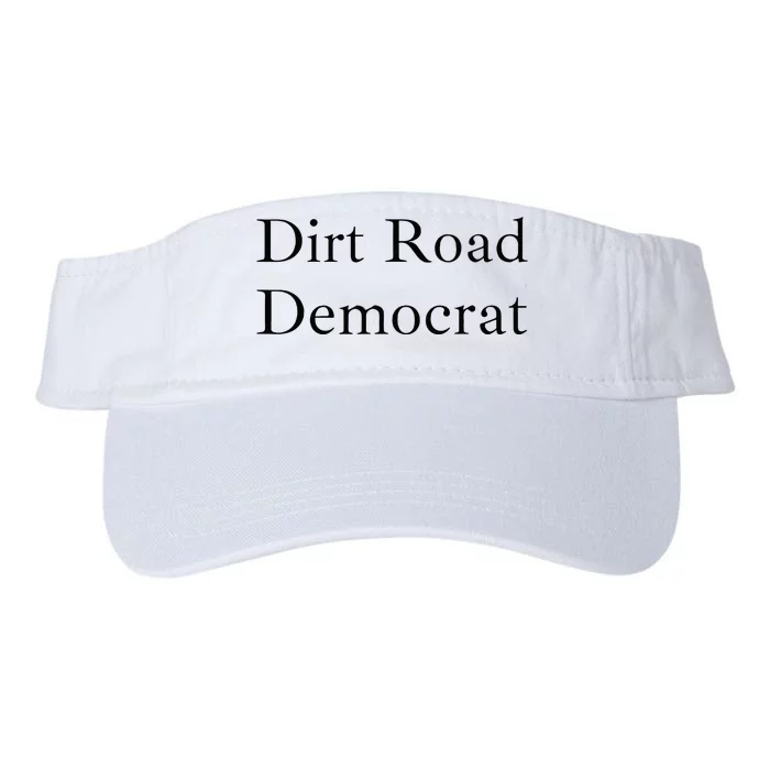 Dirt Road Democrat Valucap Bio-Washed Visor