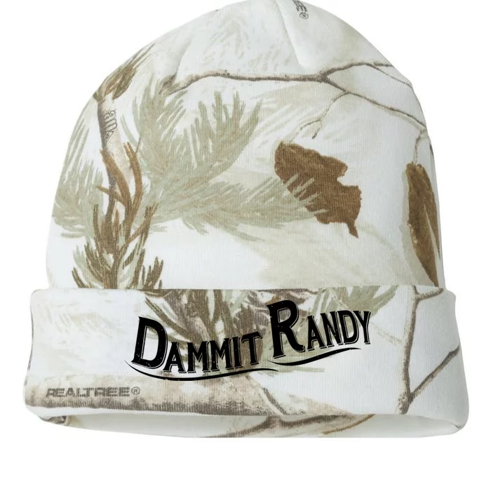 Dammit Randy Kati - 12in Camo Beanie