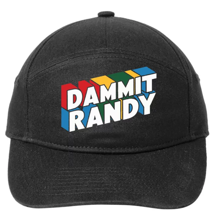 Dammit Randy 7-Panel Snapback Hat