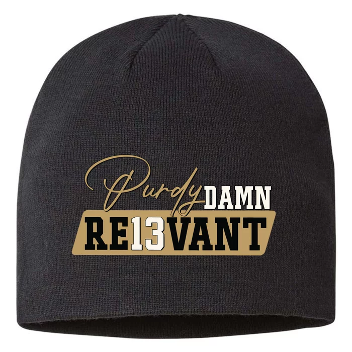 Damn Relevant 8 1/2in Sustainable Knit Beanie