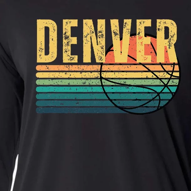 Denver Retro Cooling Performance Long Sleeve Crew