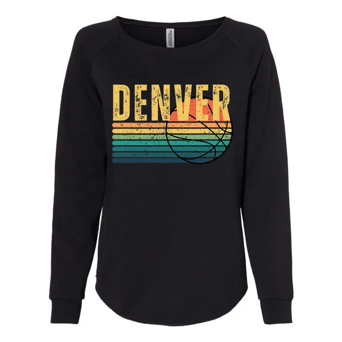 Denver Retro Womens California Wash Sweatshirt