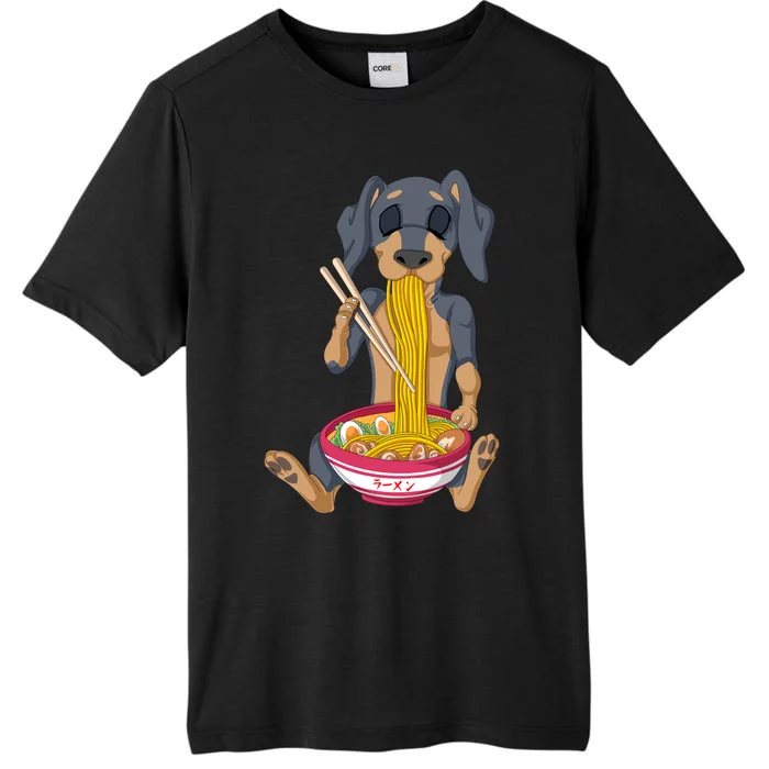 Dachshund Ramen ChromaSoft Performance T-Shirt