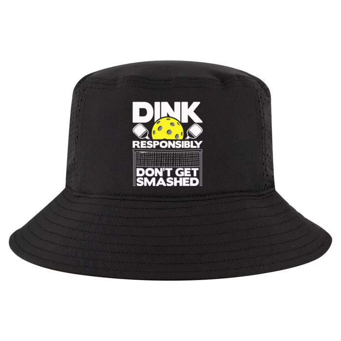 Dink Responsibly Don't Get Smashed Pickleball Cool Comfort Performance Bucket Hat