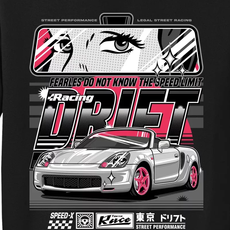 Drift Racing Tall Sweatshirt