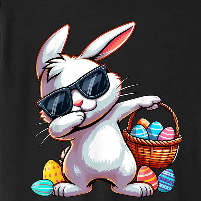 Dabbing Rabbit Easter Day ChromaSoft Performance T-Shirt