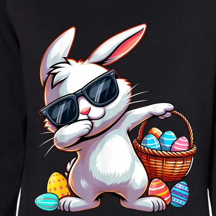 Dabbing Rabbit Easter Day Womens California Wash Sweatshirt