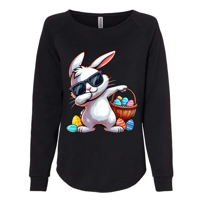 Dabbing Rabbit Easter Day Womens California Wash Sweatshirt