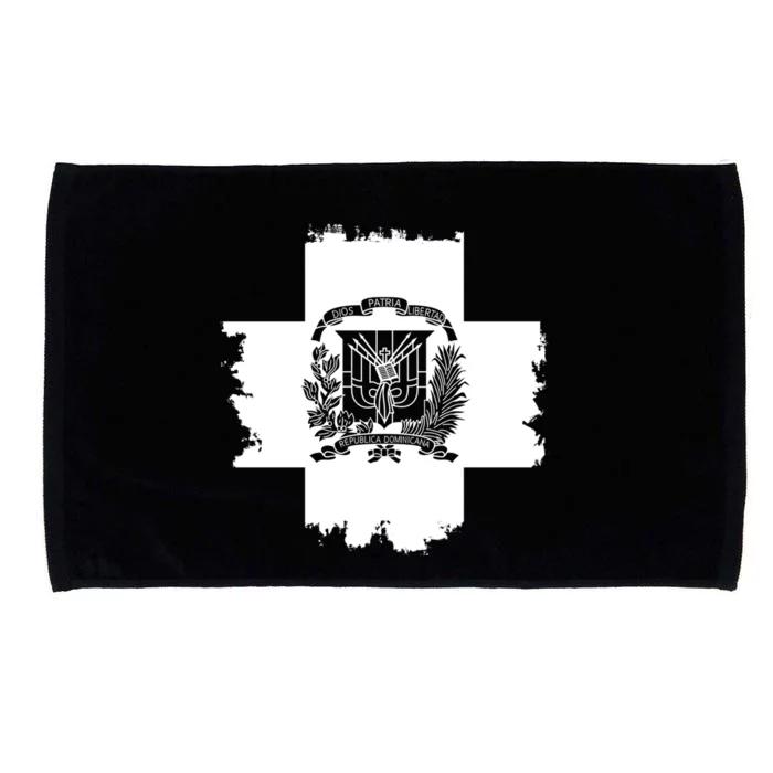 Dominican Republic Elections Protests Black Dominican Flag Cute Gift Microfiber Hand Towel