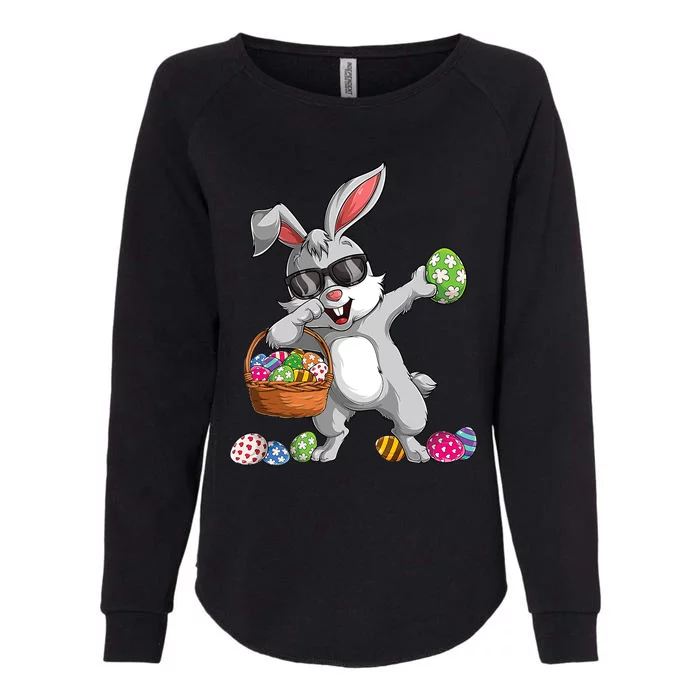 Dabbing Rabbit Easter Day Eggs Dab Gift Bunny Womens California Wash Sweatshirt