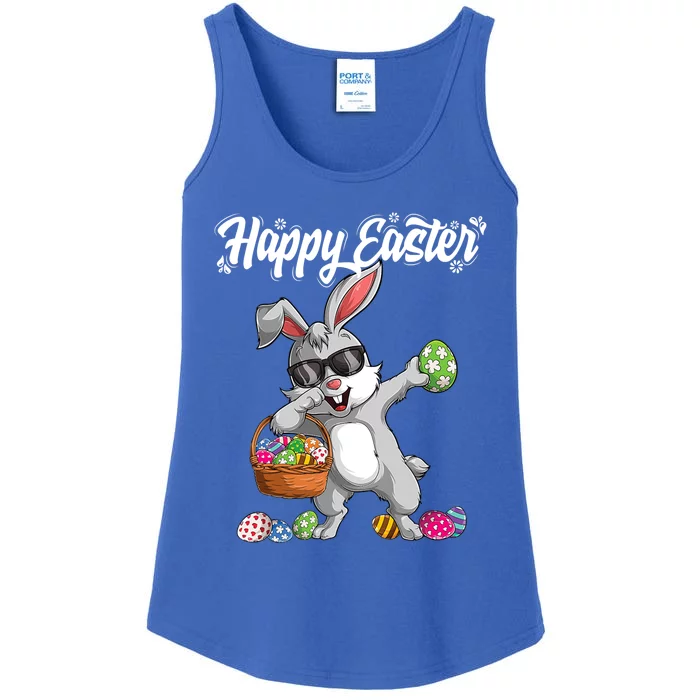 Dabbing Rabbit Easter Day Eggs Dab Boys Girls Kid Gift Bunny Gift Ladies Essential Tank