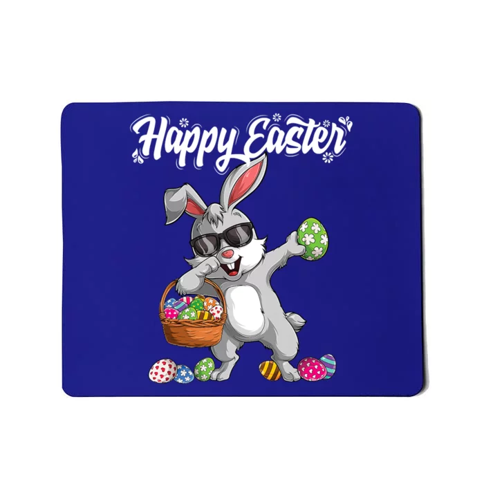 Dabbing Rabbit Easter Day Eggs Dab Boys Girls Kid Gift Bunny Gift Mousepad