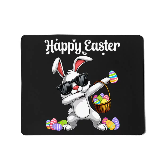 Dabbing Rabbit Easter Day Eggs Dab Mousepad