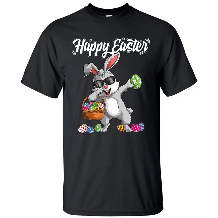 Dabbing Rabbit Easter Day Eggs Dab Gift Bunny Tall T-Shirt