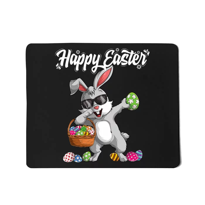 Dabbing Rabbit Easter Day Eggs Dab Gift Bunny Mousepad