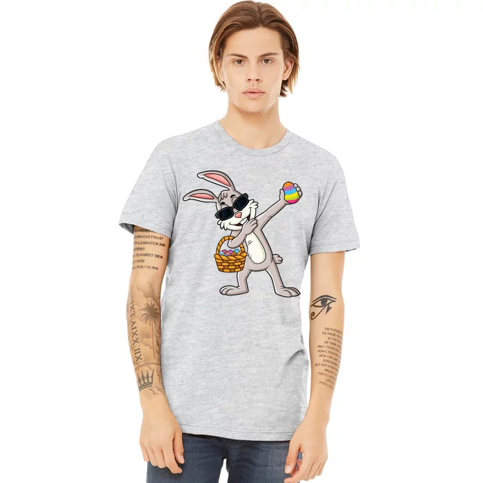 Dabbing Rabbit Easter Day Eggs Dab Premium T-Shirt