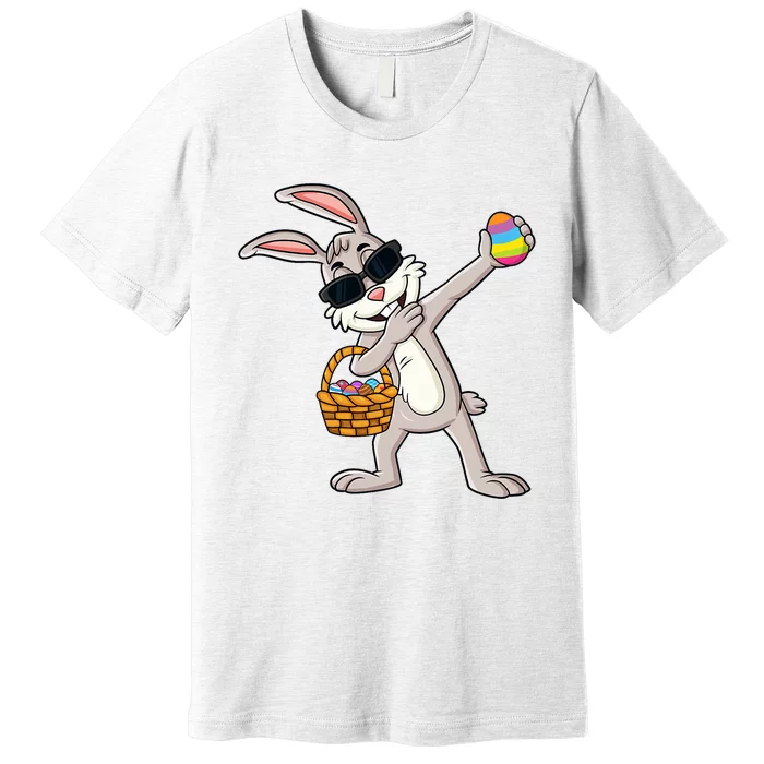 Dabbing Rabbit Easter Day Eggs Dab Premium T-Shirt