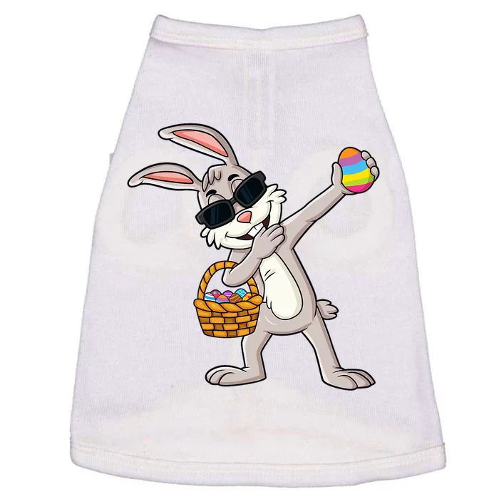 Dabbing Rabbit Easter Day Eggs Dab Doggie Tank